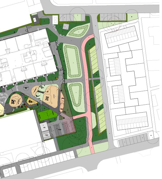 Concept-uitwerking herontwikkeling oude schoollocatie inrichting openbaar gebied en bouw van grondgebonden woningen Concept-uitwerking herontwikkeling oude schoollocatie inrichting openbaar gebied en bouw van grondgebonden woningen