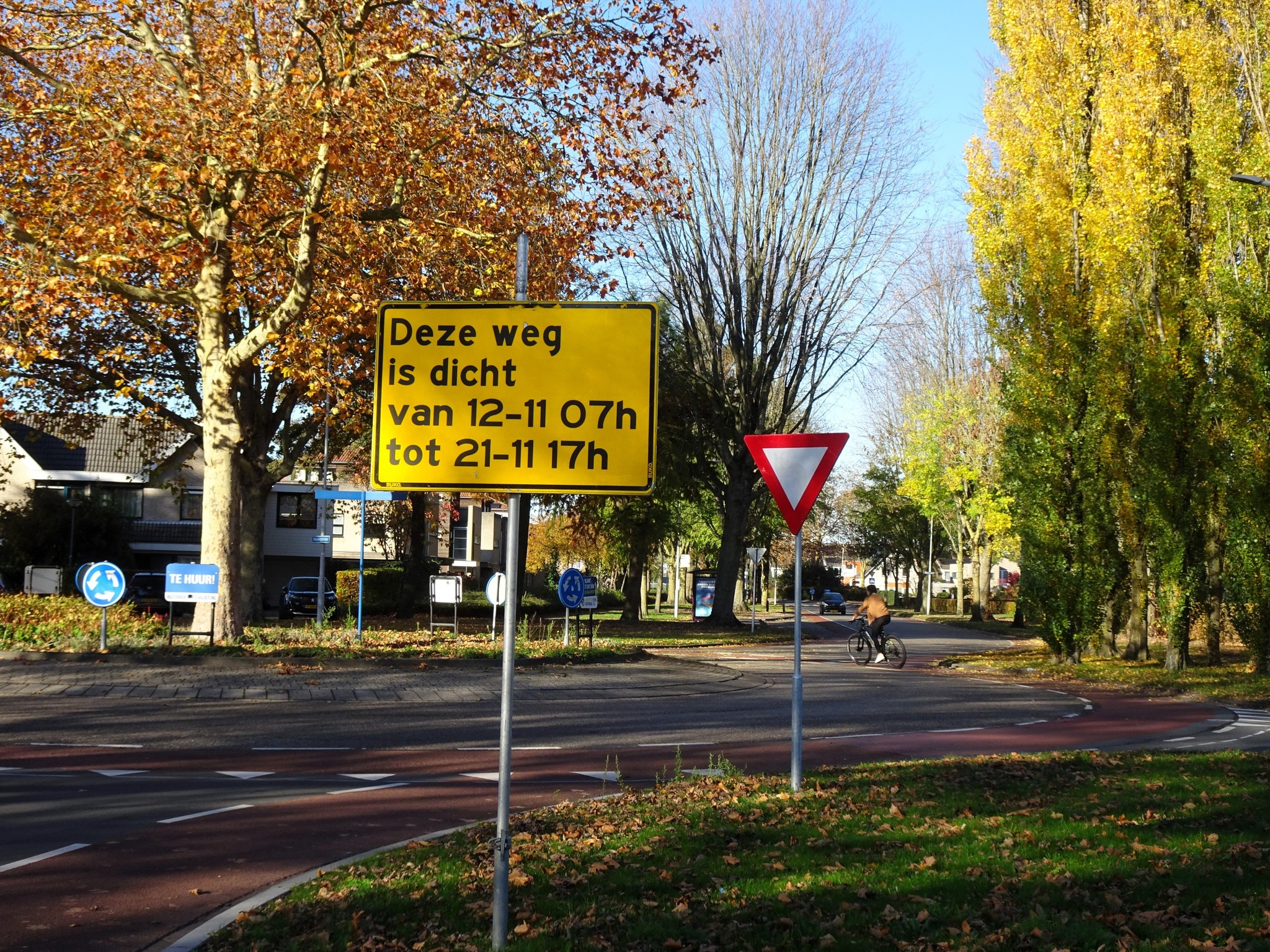 Werkzaamheden Zeggelaan Terheijden