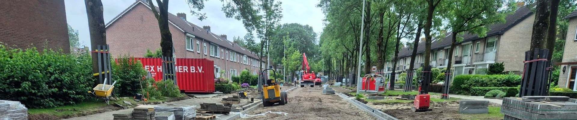 Werkzaamheden Zeggelaan Terheijden