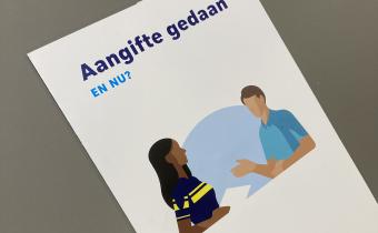 Afbeelding van een map met de titel: Aangifte gedaan, en nu? 