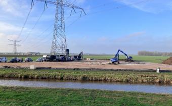 Werkterrein TenneT 380 kV Tilburg - Rilland